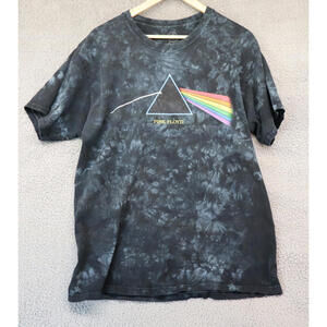 Pink Floyd Dark Side Of Moon Hand Dyed Sundog Tye 2001 VTG